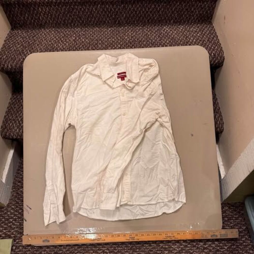 Merona Tailored Fit Long Sleeve Button Down Shirt - Size L